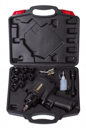 Pneumatický rázový utahovák 1/2", s příslušenstvím - HTA830212