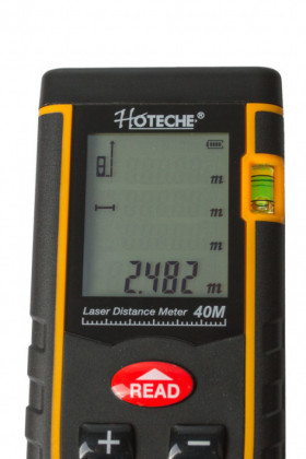 Laserový měřič vzdálenosti 40 m - HT284901