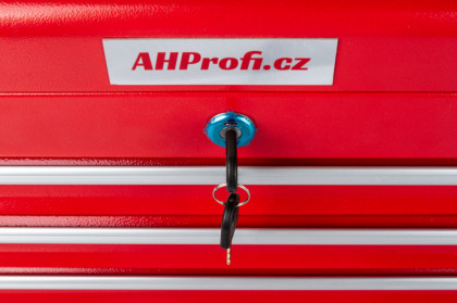 Skříňka na nářadí se 3 šuplíky a úložným prostorem - AH012002