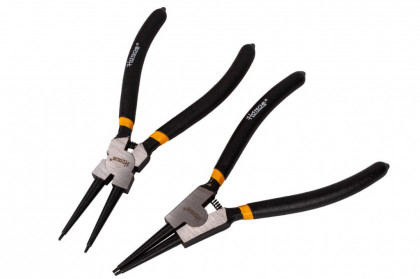 Sada kleští na pojistné kroužky 4ks, 180 mm - HT101401
