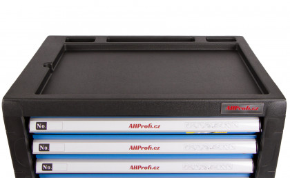 Přenosná skříňka na nářadí, 4 zásuvky, 690x460x405mm - AH010003