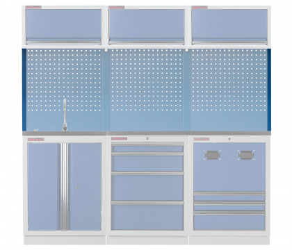 Postranní lišta k PROFI BLUE děrované závěsné desce 32,5 x 1420 x 30 mm - MWGB1375A