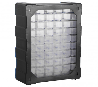 Plastový organizér / box na šroubky, 60 rozdělovníků - MW1505