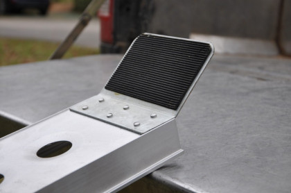 Hliníkový nájezd na motorku, nosnost 200 kg - LR036