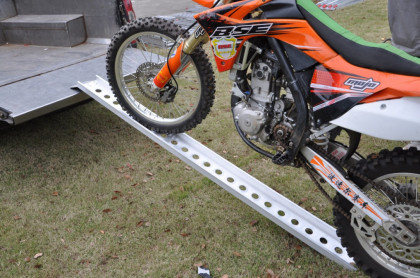 Hliníkový nájezd na motorku, nosnost 200 kg - LR036