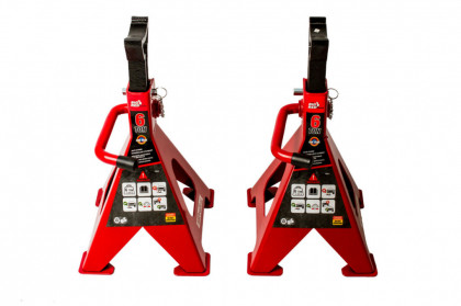 Stavitelné podpěry s dvojitým jištěním, 6 t, pár - T46001C