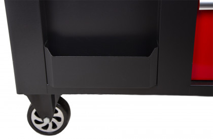 Pojízdný dílenský vozík COLOSSUS s nářadím 360°, 10 zásuvek - TBRG6810S