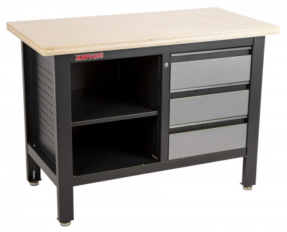 Ponk se třemi zásuvkami a policí