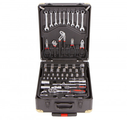Sada nářadí, Gola sada 1/2" a 1/4" - 428 ks - HT494003