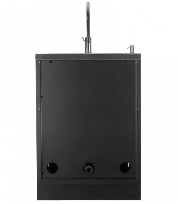 Celokovová dílenská skříňka PROFI RED s nerezovým dřezem - RTGC1300C