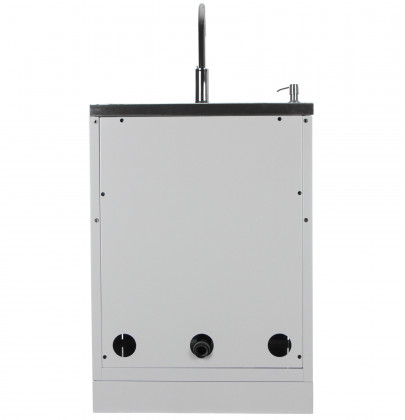 Celokovová dílenská skříňka PROFI BLUE s nerezovým dřezem - MTGC1300C