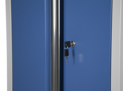 Celokovová dílenská skříňka PROFI BLUE s nerezovým dřezem - MTGC1300C