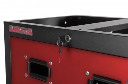 Celokovová dílenská skříňka PROFI RED na navijáky, 3 zásuvky - RTGC1303A