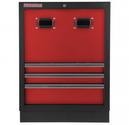 Celokovová dílenská skříňka PROFI RED na navijáky, 3 zásuvky - RTGC1303A