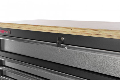 Celokovová široká dílenská skříňka PROFI, 7 zásuvek, skříňka - TGC1371