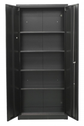 Celokovová dílenská skříň - 860 x 540 x 2090 mm - AH0003