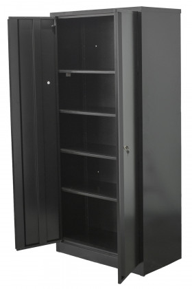 Celokovová dílenská skříň - 860 x 540 x 2090 mm - AH0003