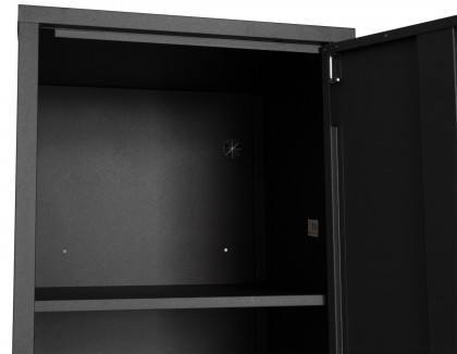 Jednokřídlá celokovová dílenská skříň 600 x 600 x 2090 mm - AH082