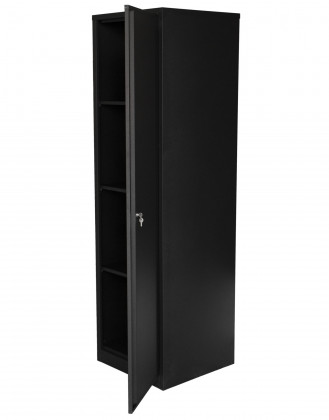 Jednokřídlá celokovová dílenská skříň 600 x 600 x 2090 mm - AH082