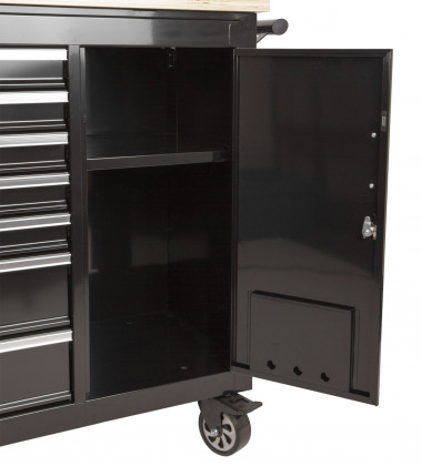 Pojízdný pracovní stůl / skříňka na nářadí s pracovní deskou - TBR-L4407E-B