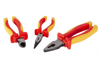 Vodotěsný kufr s elektrikářským nářadím, 15 ks - TC320361VDE