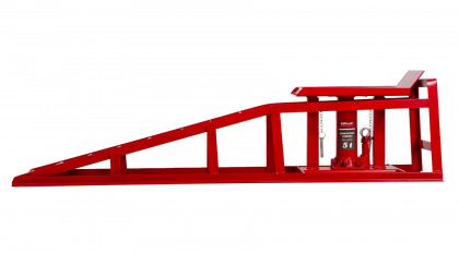 Nájezdové rampy s hydraulickým zvedákem, pár - 2 t - AH019333