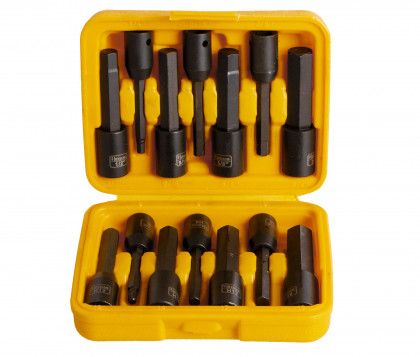 Sada nástrčných klíčů HEX, 1/2", 14 ks - HT206202