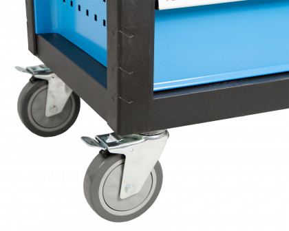 Dílenský vozík Economy, prázdný, 7 zásuvek - AH12272AP