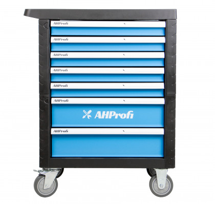 Dílenský vozík Economy, prázdný, 7 zásuvek - AH12272AP