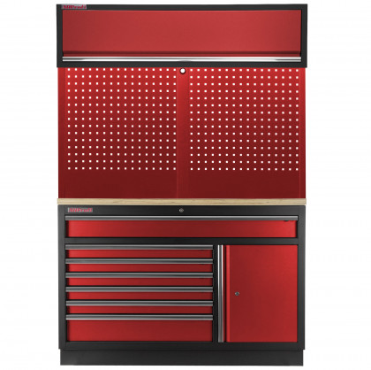 Dílenská sestava PROFI RED, 1360 x 495 x 2000 mm - RTGC1371BAL