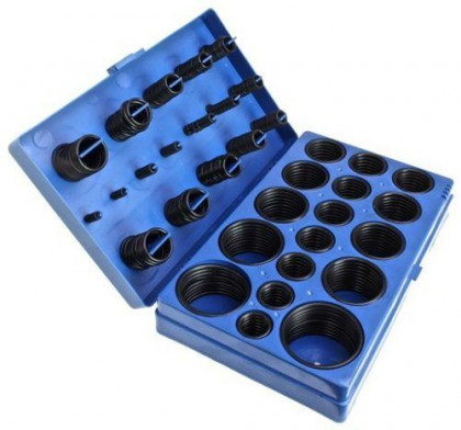 Gumové těsnící O-kroužky, sada 419 ks - S419RA