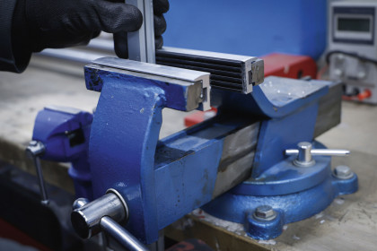 Pogumované čelisti svěráku, magnetické, 125 mm, 2 ks - B3044