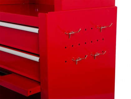 Dílenský vozík s nástavbou, 6 zásuvek - AH226X