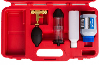 Sada na zjištění stavu oxidu uhličitého v chladiči + reakční kapalina