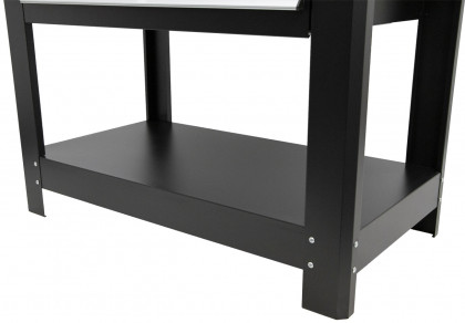 Pracovní stůl s děrovanou deskou, 3 zásuvky - TSA4524G