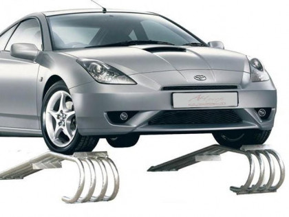 Nájezdové rampy pod auto XL, pozink, pár - 510130050