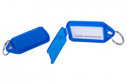 Vícebarevné CLICK plastové visačky na klíče - malé 100ks - 434090180