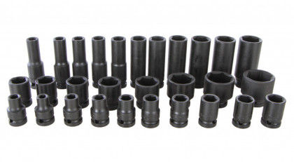 Sada momentový klíč a utahovák 1/2",42 dílů - LIACK381001