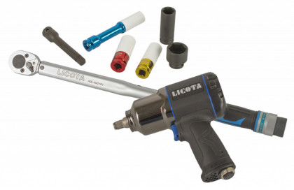 Sada momentový klíč a utahovák 1/2",42 dílů - LIACK381001