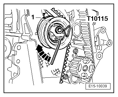 Blokovací kolíky pro napínání řemenů u Volkswagen/Audi TDI PD motorů - H2738