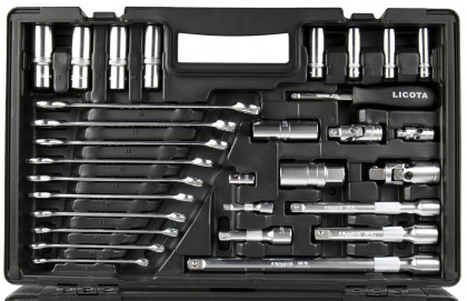 Gola sada s klíči 1/4", 3/8" a 1/2", 120 ks - LIALK8006F