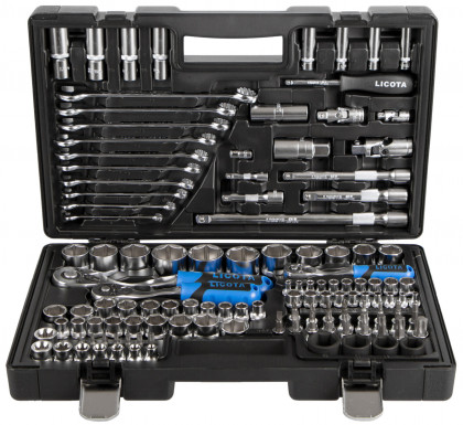 Gola sada s klíči 1/4", 3/8" a 1/2", 120 ks - LIALK8006F