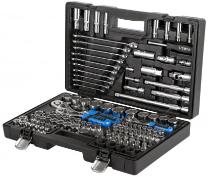 Gola sada s klíči 1/4", 3/8" a 1/2", 120 ks - LIALK8006F