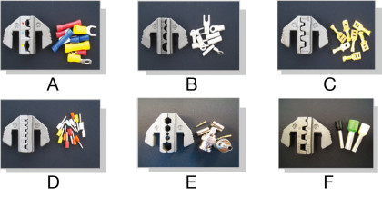 Sada krimpovacích a odizolovacích kleští s adaptéry 140 ks - LIACP10003