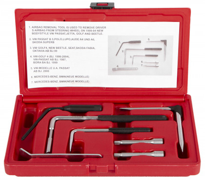 Sada na vyjmutí airbagů