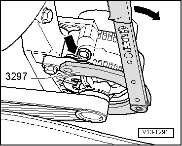 Přípravek na napínání řemene alternátoru VAG - H1815