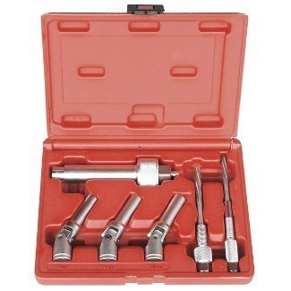 Sada klíčů a výstružníků na žhavicí svíčky, 6 ks - H0740