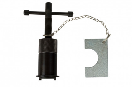 Přípravek na seřízení třmene zadní brzdy VW a Audi