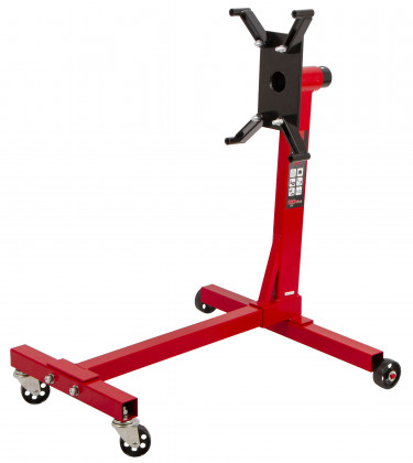 Stojan na motor polohovatelný pojízdný 450kg - BR24541