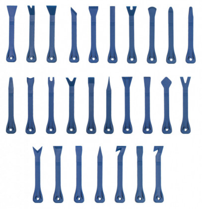 Kompletní sada na demontáž čalounění a samolepek, 27 ks - C104145